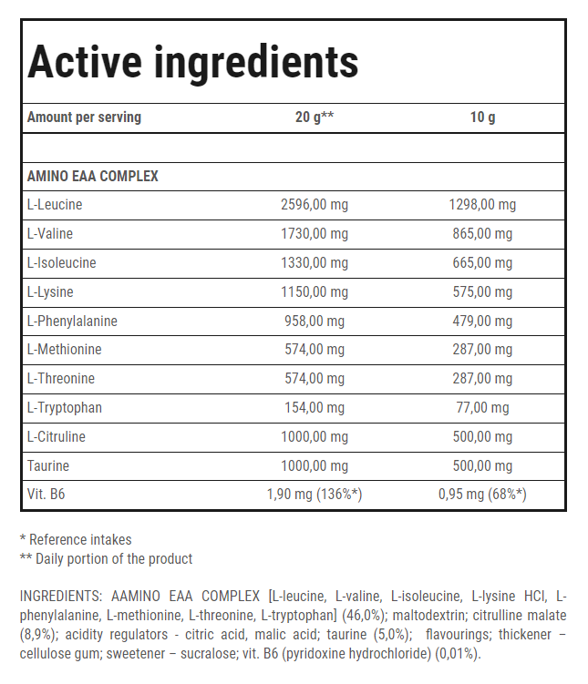 AMINO EAA