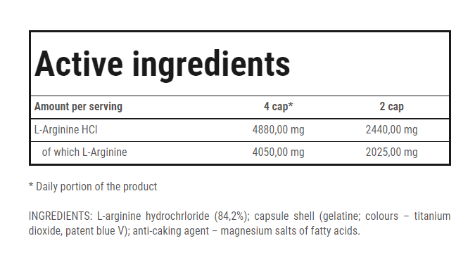 L-ARGININE XTREME