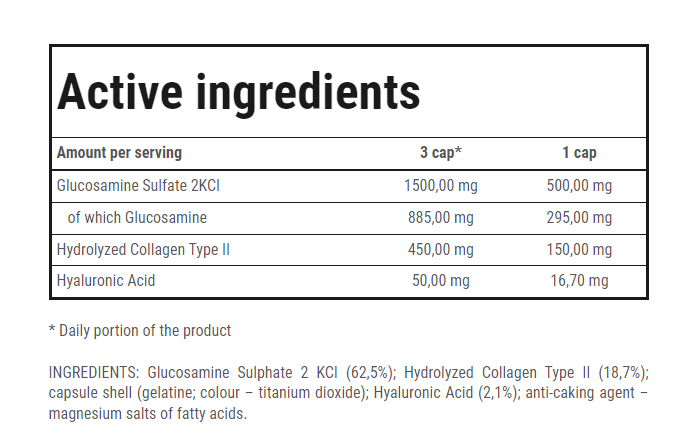 GLUCOSAMINE SPORT COMPLEX