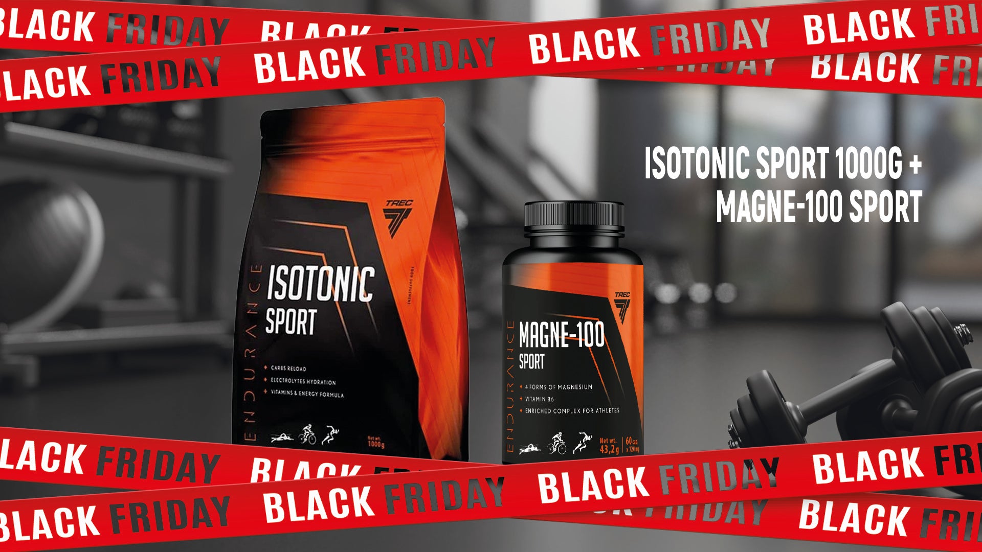 ISOTONIC SPORT 1kg + FREE MAGNE-100 SPORT