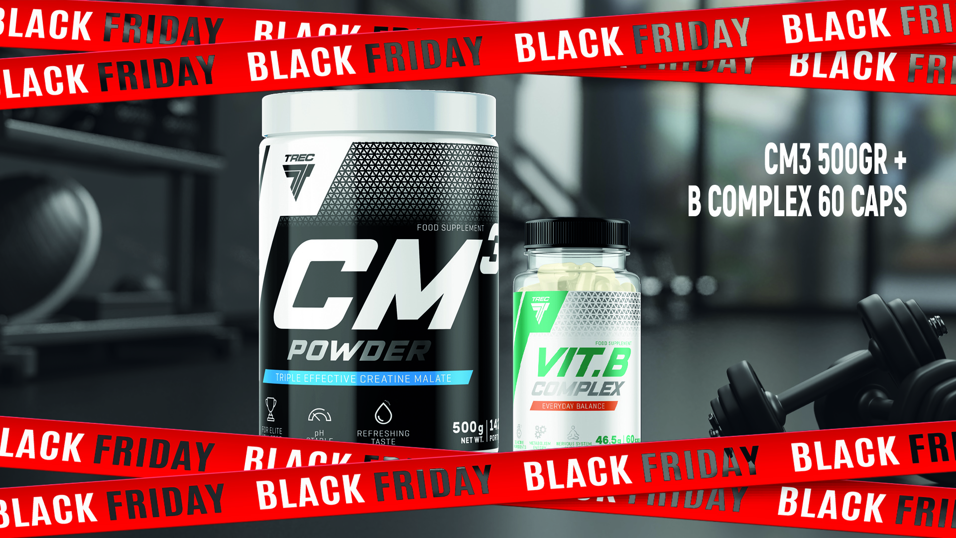 CM3 POWDER ( CM3 500g + FREE VIT. B COMPLEX )