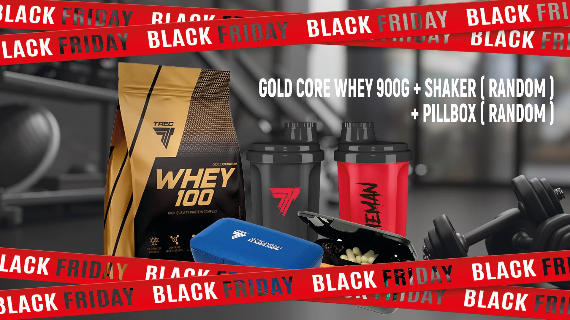 GOLD CORE WHEY 900g + FREE SHAKER + FREE PILLBOX